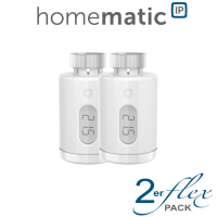 2er SET Homematic IP Smart Home Heizkrperthermostat pure, HmIP-eTRV-3