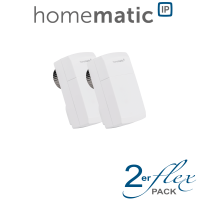 2er Set Homematic IP Heizkrperthermostat - kompakt Inkl. Demontageschutz-HmIP-eTRV-C-2