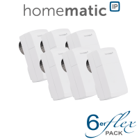 6er Set Homematic IP Heizkrperthermostat - kompakt Inkl. Demontageschutz-HmIP-eTRV-C-2
