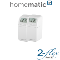 2er Set Homematic IP Heizkrperthermostat kompakt plus - HmIP-eTRV-CL