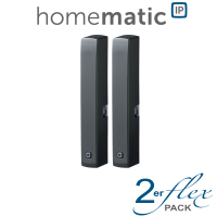 2er Set - Homematic IP Fenster- und Trkontakt - optisch, anthrazit - HmIP-SWDO-A - 160027A0