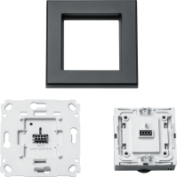 6er Set - Homematic IP Wandthermostat anthrazit mit Schaltausgang - fr Markenschalter - HmIP-BWTH
