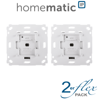 2er Set - Homematic IP Jalousieaktor fr Markenschalter - HmIP-BBL