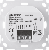 6er Set - Homematic IP Jalousieaktor fr Markenschalter - HmIP-BBL