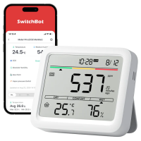 SwitchBot Meter Pro CO2 Messgert Wetterstation Thermometer Hygrometer wei