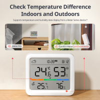 SwitchBot Meter Pro Wetterstation Thermometer Hygrometer wei