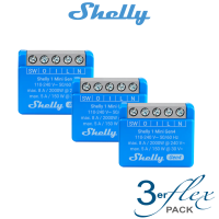 Shelly 1 Mini Gen4 - 3er Pack