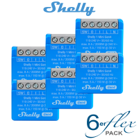 Shelly 1 Mini Gen4 - 6er Pack