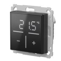Homematic IP Glas-Wandthermostat mit CO2-Sensor schwarz - HmIP-WGTC-A