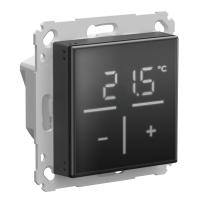 Homematic IP Glas-Wandthermostat mit CO2-Sensor schwarz - HmIP-WGTC-A
