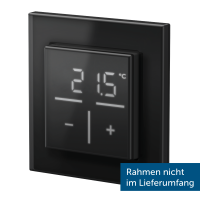Homematic IP Glas-Wandthermostat mit CO2-Sensor schwarz - HmIP-WGTC-A