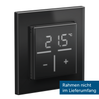 Homematic IP Glas-Wandthermostat mit CO2-Sensor schwarz - HmIP-WGTC-A