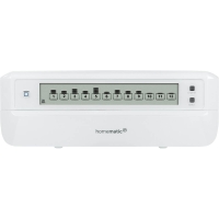 Homematic IP Fubodenheizungssteuerung motorisch fr 4 Rume WTH-B, anthrazit