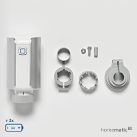 Homematic IP Evo Heizungssteuerung 5er Set, silber