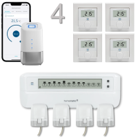 Homematic IP Fubodenheizungssteuerung motorisch fr 4 Rume mit HCU