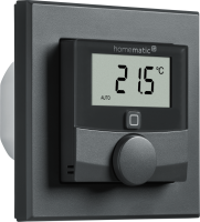 Homematic IP kabelgebundene Fubodenheizungssteuerung advanced - Set fr 4 Rume mit HCU, anthrazit