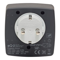 Homematic IP Dimmer-Steckdose – Phasenabschnitt, anthrazit HmIP-PDT-A, 161621A0