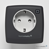 Homematic IP Dimmer-Steckdose – Phasenabschnitt, anthrazit HmIP-PDT-A, 161621A0