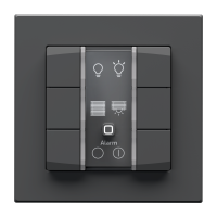 Homematic IP Wandtaster 6-fach, 230 V, anthrazit, 162028A0