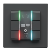 Homematic IP Wandtaster 6-fach, 230 V, anthrazit, 162028A0