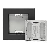 Homematic IP Smart Home Wandtaster 2-fach, anthrazit, HmIP-WRC2-A-2