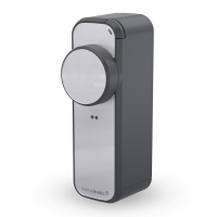 Homematic IP T�rschlossantrieb - pro, anthrazit-silber HmIP-DLP-AS