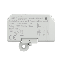 Homematic IP Schaltaktor mit Tastereingang (16 A) - Unterputz, HmIP-FSI16-2, 161848A0
