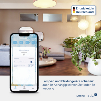 Homematic IP Schaltaktor mit Tastereingang (16 A) - Unterputz, HmIP-FSI16-2, 161848A0
