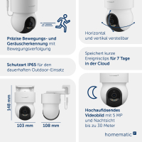 Homematic IP Au�enkamera,  HmIP-CO, 162943A0