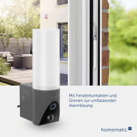 Homematic IP Au�enlichtkamera, anthrazit, HmIP-COL-A, 162948A0