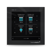 Homematic IP Glasdisplay, HmIP-WGD, 161918A0
