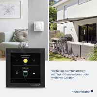 Homematic IP Glasdisplay - plus, HmIP-WGD-PL, 161937A0