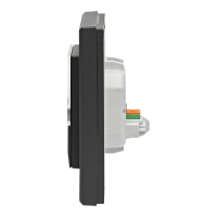 Homematic IP Wired Smart Home Temperatur- und Luftfeuchtigkeitssensor mit Display - innen, anthrazit, HmIPW-STHD-A, 160553A0