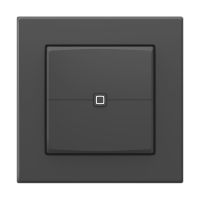 Homematic IP Universal Dimmeraufsatz - Taster, anthrazit ( HmIP-UDI-PB2-A, 162329A0 )
