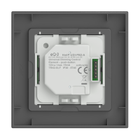 Homematic IP Universal Dimmeraufsatz - Taster, anthrazit ( HmIP-UDI-PB2-A, 162329A0 )