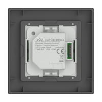 Homematic IP Universal Dimmeraufsatz - Bewegungsmelder, anthrazit ( HmIP-UDI-SMI55-A, 162343A0)