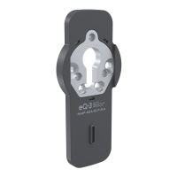 Homematic IP Adapter Rundrosette T�rschlossantrieb - pro, anthrazit ( HmIP-ADA-DLP-R-A, 163089A1)