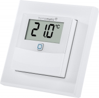 Homematic IP Temperatur- und Luftfeuchtigkeitssensor mit Display innen