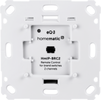 Homematic IP Wandtaster fr Markenschalter - 2-fach