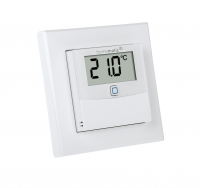 Homematic IP Wired Temperatur- und Luftfeuchtigkeitssensor mit Display innen